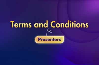 Terms and Conditions for Presenters